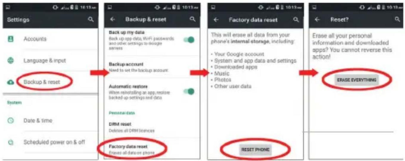 Konrow Cool K - Download an application 13. Reset - 1