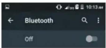 Konrow Cool K - Activate/Deactivate the Bluetooth connection - 1