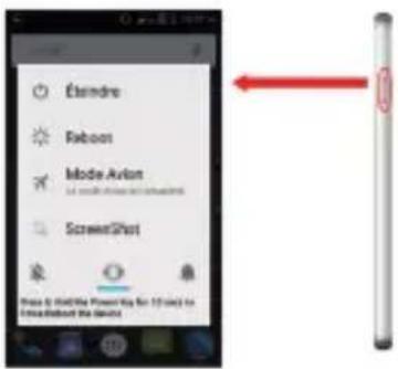 Konrow Cool K - Mudar o smartphone on e off 6. Bloquear/Desbloquear cartoes SIM - 1