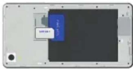 Konrow Cool K - Inserir um cartão SIM 3. Inserindo um MicroSD - 1