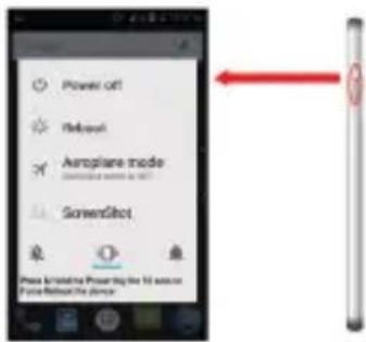 Konrow Cool K - Accendere/Specnere lo smartphone 6. Bloccare/Sbloccare le schede SIM - 1