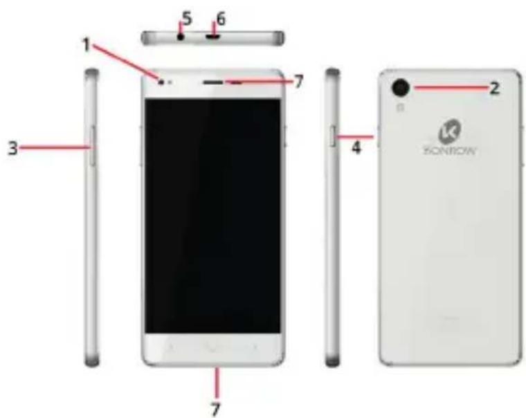 Konrow Cool K - Description of the smartphone - 1