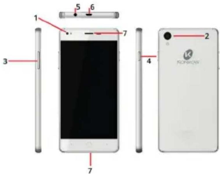 Konrow Cool K - Descrizione dello smartphone - 1