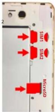 Konrow Easy One - Insertion d'une carte MicroSD - 1