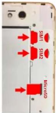 Konrow Easy One - Plaatsing van een MicroSD - 1