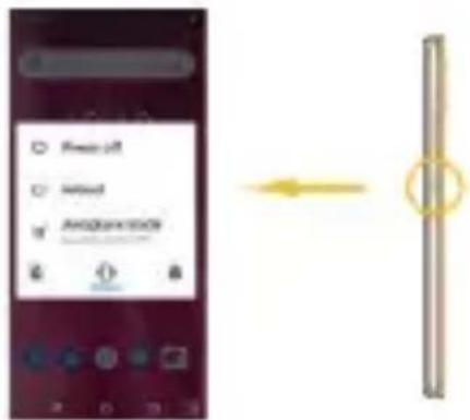 Konrow Easy 62 - Switching the smartphone on and off - 1
