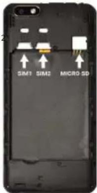 Konrow Easy Feel - Insertion d'une carte MicroSD - 1
