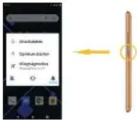 Konrow Easy S55P - Het in- en uitschakelen van de smartphone - 1