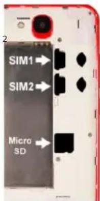 Konrow Easy Touch - Insertion d'une carte MicroSD - 1