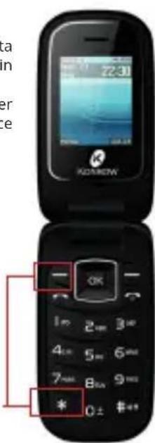 Konrow KFlip - Chiudendo / aprendo la tastiera a chiave - 1