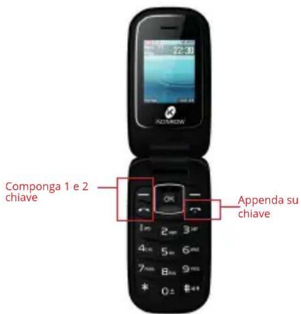 Konrow KFlip - Ricevendo una chiamata - 1