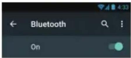 Konrow Link 5 - Attivi / disattivi il Bluetooth collegamento. - 4