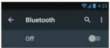 Konrow Link 5 - Attivi / disattivi il Bluetooth collegamento. - 2