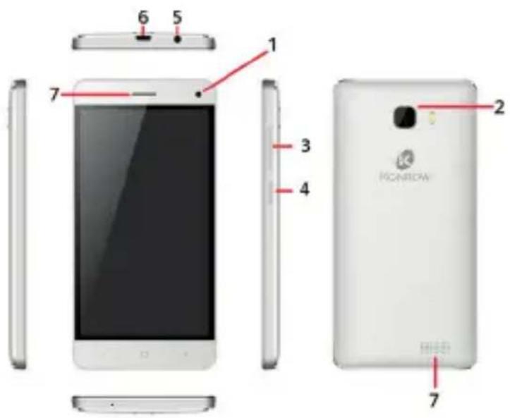 Konrow Link 5 - Descrizione dello Smartphone. - 1