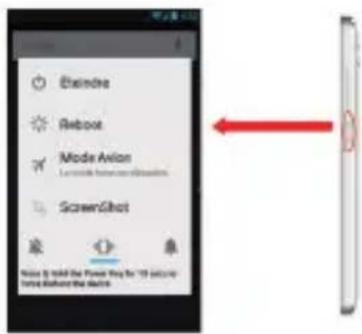 Konrow Link 5 - Allumer/Éteindre votre Smartphone 6. Verrouillage/Déverrouillage des cartes SIM - 1