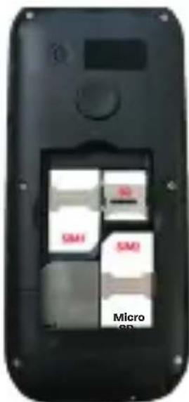 Konrow Senior 231 - Insertar una tarieta MicroSD - 1