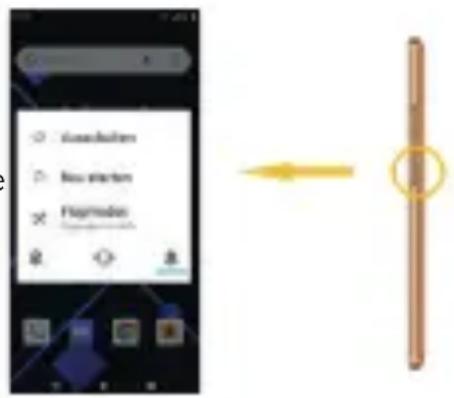 Konrow Sky 55 - Schalten Sie Ihr Telefon ein / aus - 1