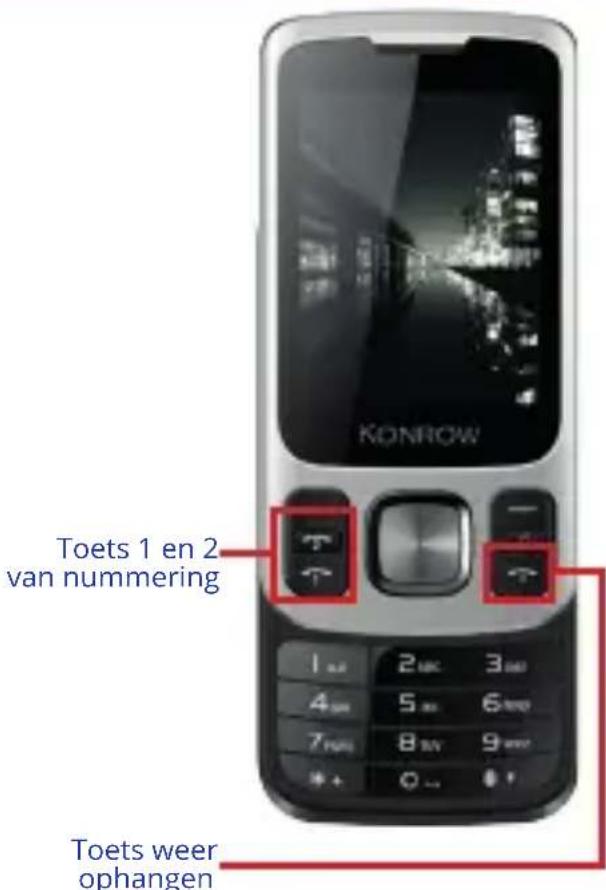 Konrow Slider - Uitzenden en ontvangt een oproep - 1