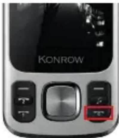 Konrow Slider - Ligar/Desligar o seu cellular - 1