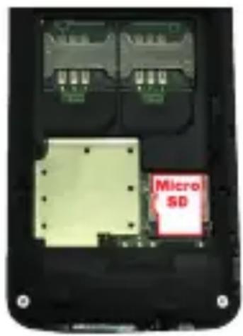 Konrow Slider - Inserimento di una scheda microSD - 1