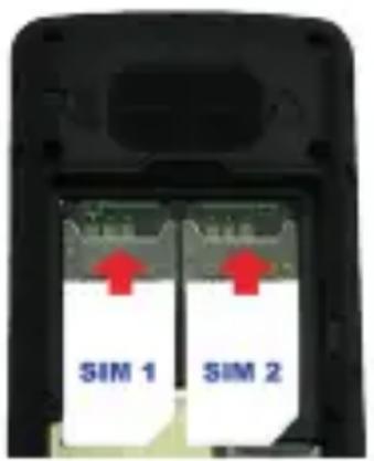 Konrow Slider - Inserción de una carta SIM - 1