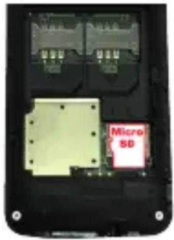 Konrow Slider - Inserción de una carta MicroSD - 1