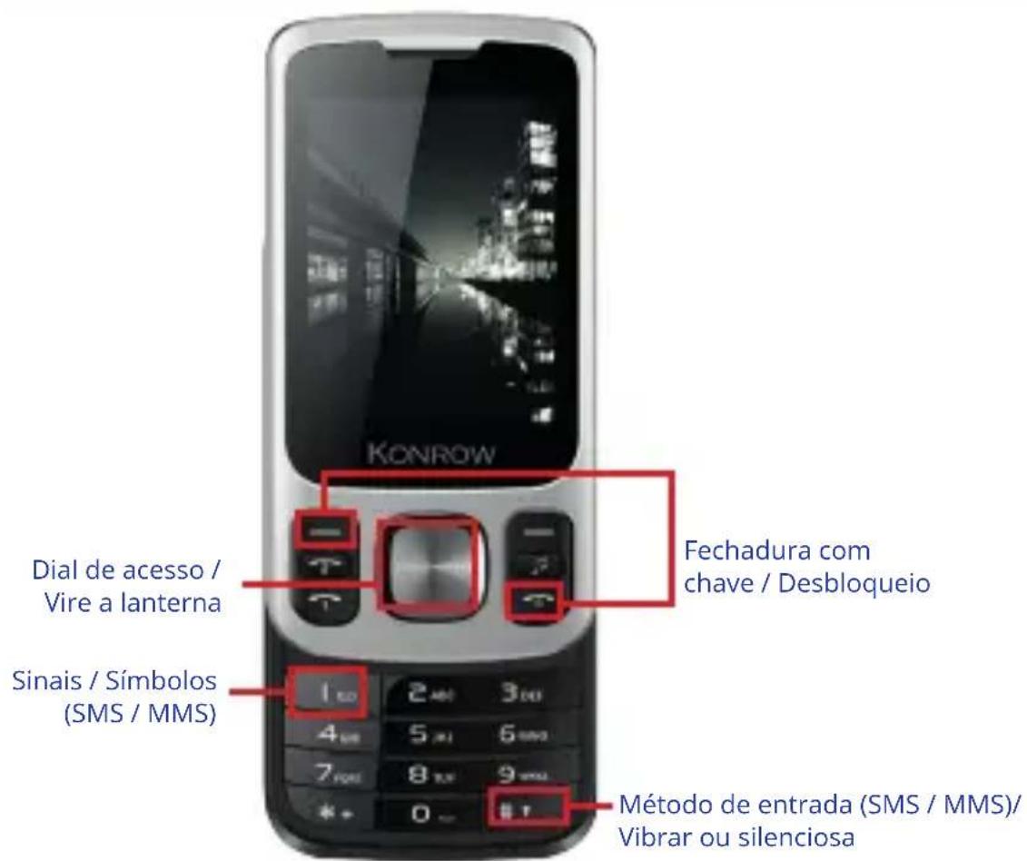 Konrow Slider - Chaves encurta - 1