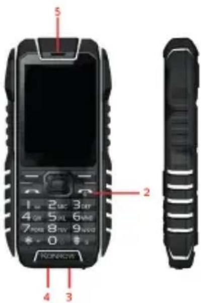 Konrow Stone - Descrizione del cellulare - 1