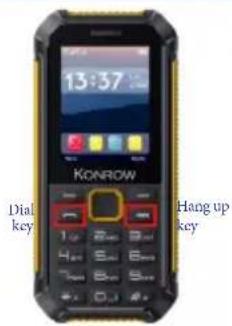 Konrow Stone Lite - Making and receiving calls - 1