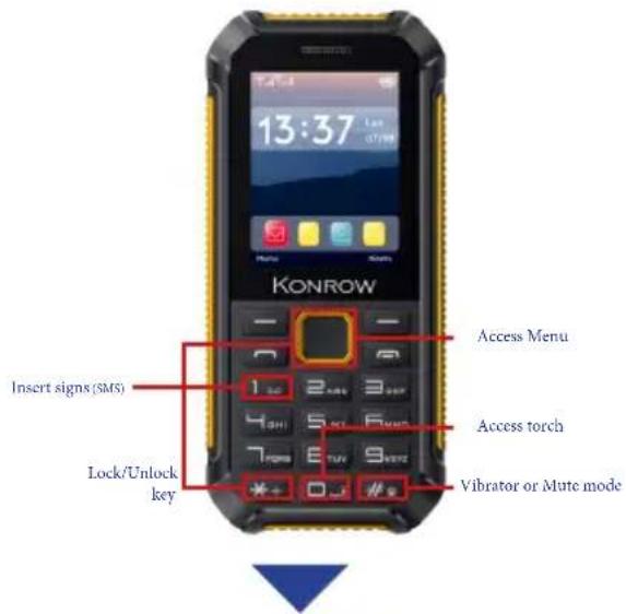 Konrow Stone Lite - Shortcut keys - 1