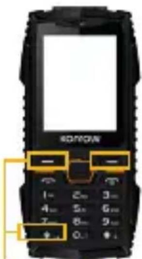 Konrow Stone Plus - Receive a call: - 1
