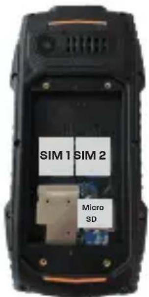 Konrow Stone Plus - Insertion d'une carte MicroSD - 1