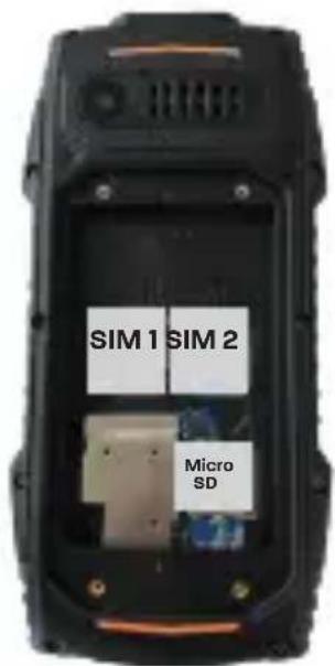 Konrow Stone Plus - Een MicroSD-kaart plaatsen - 1