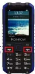 Konrow Stone Pro - Emitir y recibir una llamada - 1