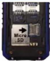 Konrow Stone Pro - Inserción de una carta MicroSD - 1