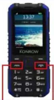 Konrow Stone Pro - Émettre et recevoir un appel - 1