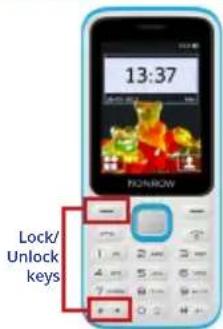 Konrow Sweet - To lock the screen: - 1