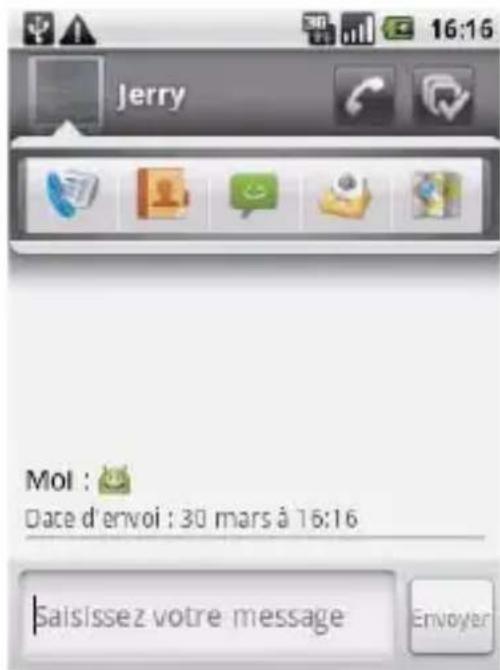 HUAWEI U8100 - Créer et envoyer un message texte - 1