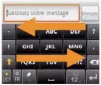 HUAWEI U8100 - Utilisation du panneau clavier TouchPal - 6