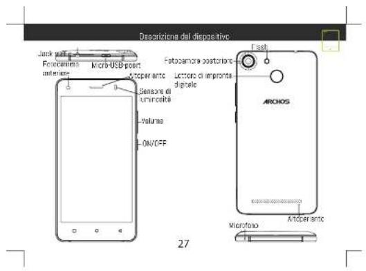 ARCHOS 50b Cobalt Lite - Contenuto della confezione - 6