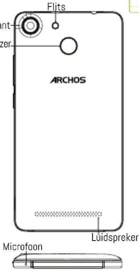 ARCHOS 50b Cobalt Lite - Beschrijving van het apparaat - 2