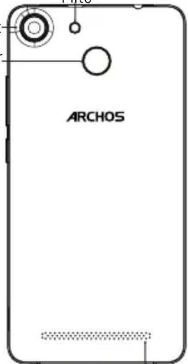 ARCHOS 55b Cobalt Lite - Beschrijving van het apparaat - 2