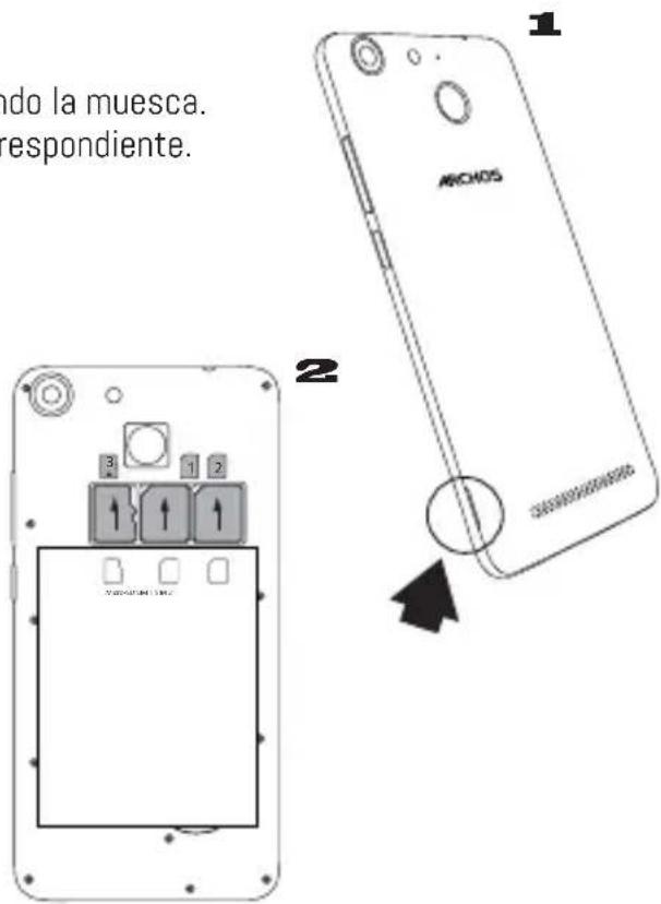 ARCHOS 55b Cobalt Lite - Montaje - 1