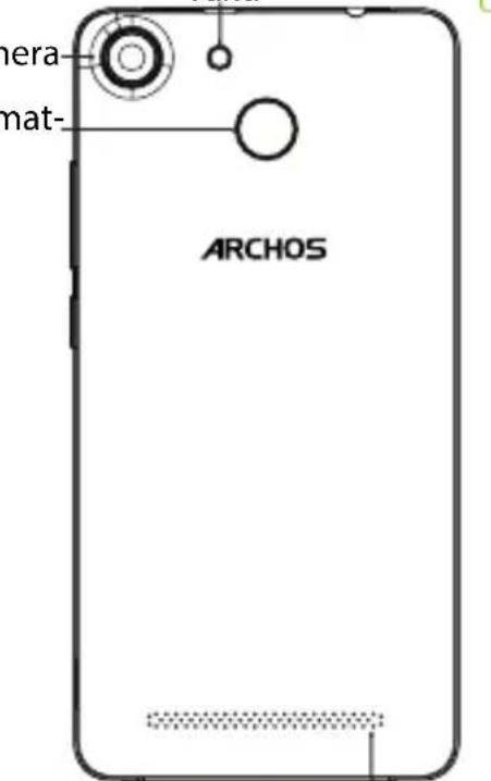 ARCHOS 55b Cobalt Lite - A készülék leírása - 3