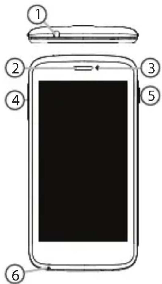 ARCHOS 45b Platinum - Opistelefonu - 1