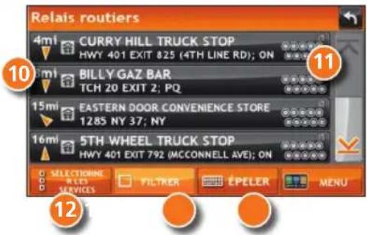 Rand McNally IntelliRoute TND 515 - Affichage des intersections - 1