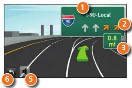 1 90-Local 2 0.8 mi 3 5 6