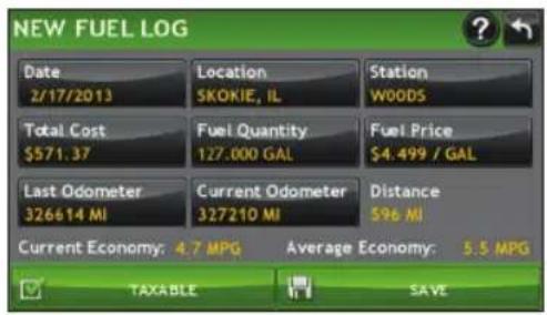 Rand McNally IntelliRoute TND 515 - View Trails and Fuel - 2