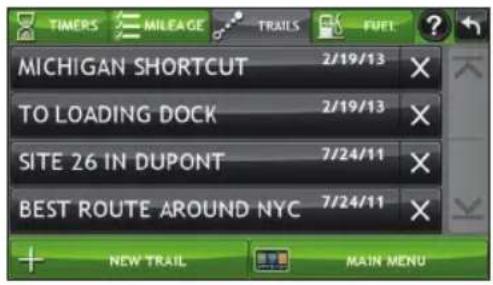 Rand McNally IntelliRoute TND 515 - View Trails and Fuel - 1