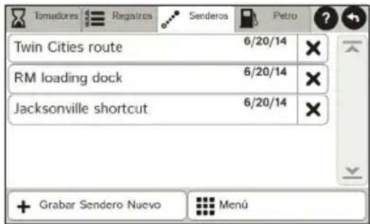 Rand McNally IntelliRoute TND 525 - Ver Senderos y Gasolina - 1
